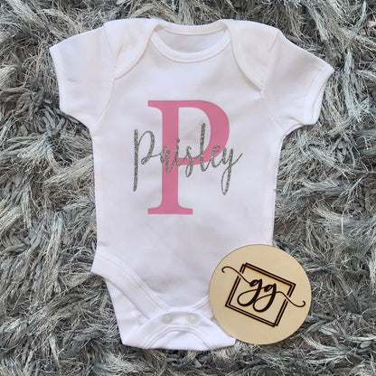 Name & Initial Baby Vest