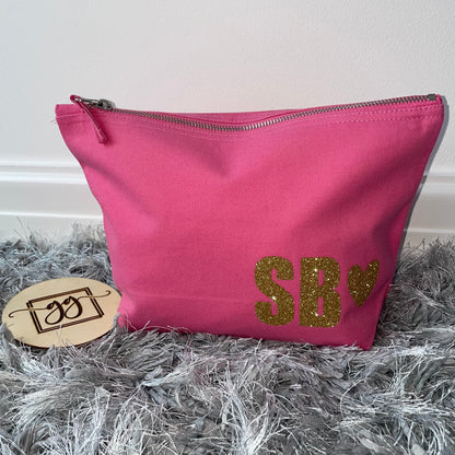 Initials Accessory Pouch