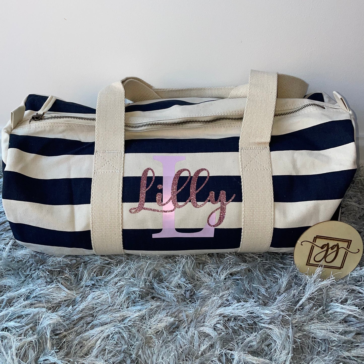 Name & Initial Barrel Bag