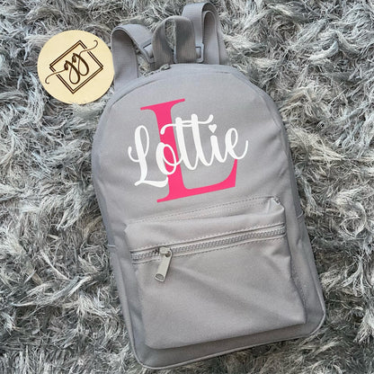 Name & Initial Backpack