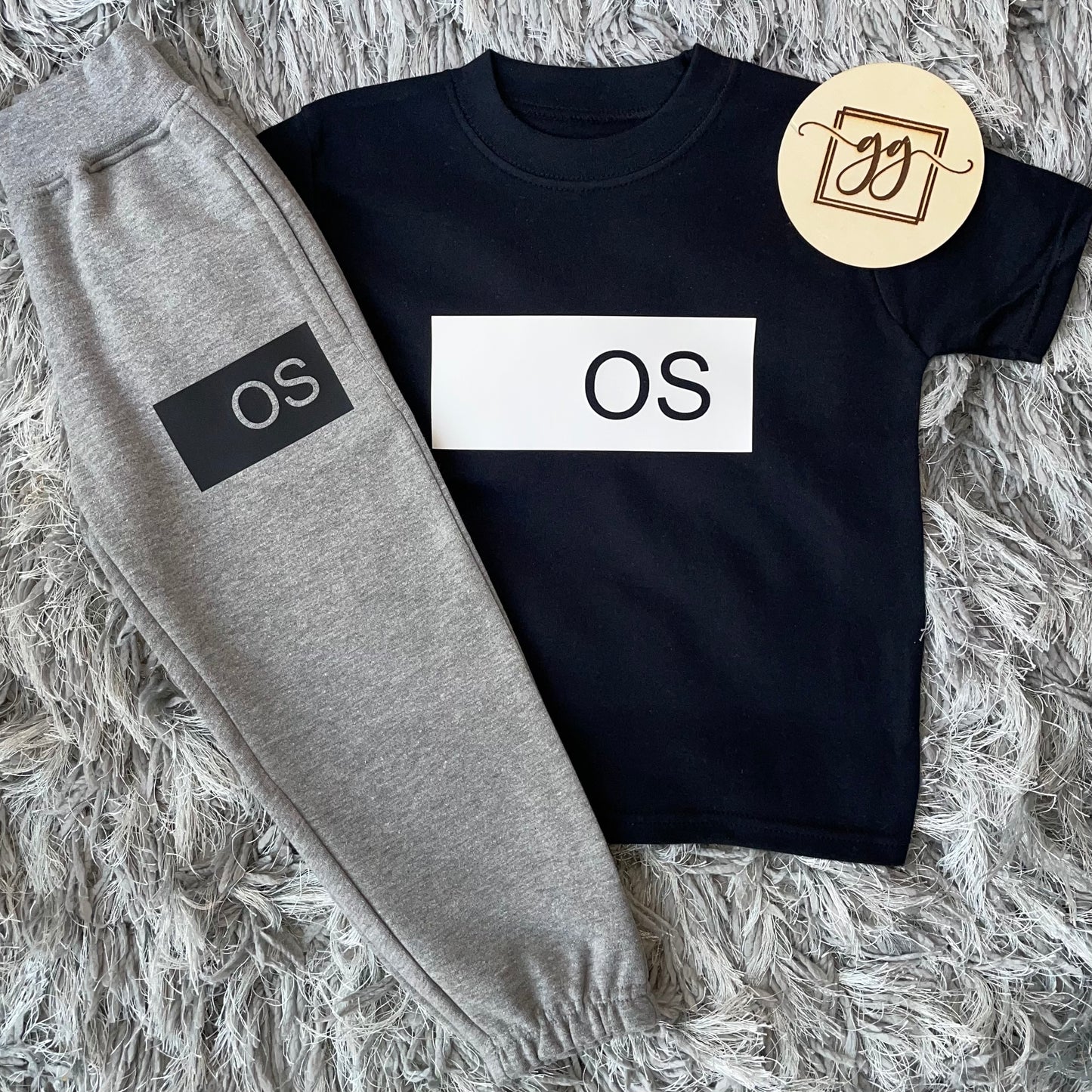 Name Bar T-Shirt & Joggers