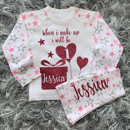 Personalised Birthday Balloon Pyjamas