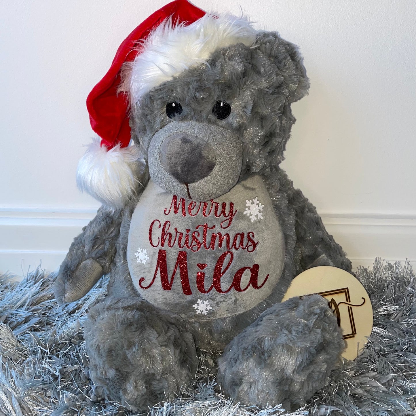Personalised Create Your Own Christmas Teddy Bear
