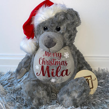 Personalised Create Your Own Christmas Teddy Bear