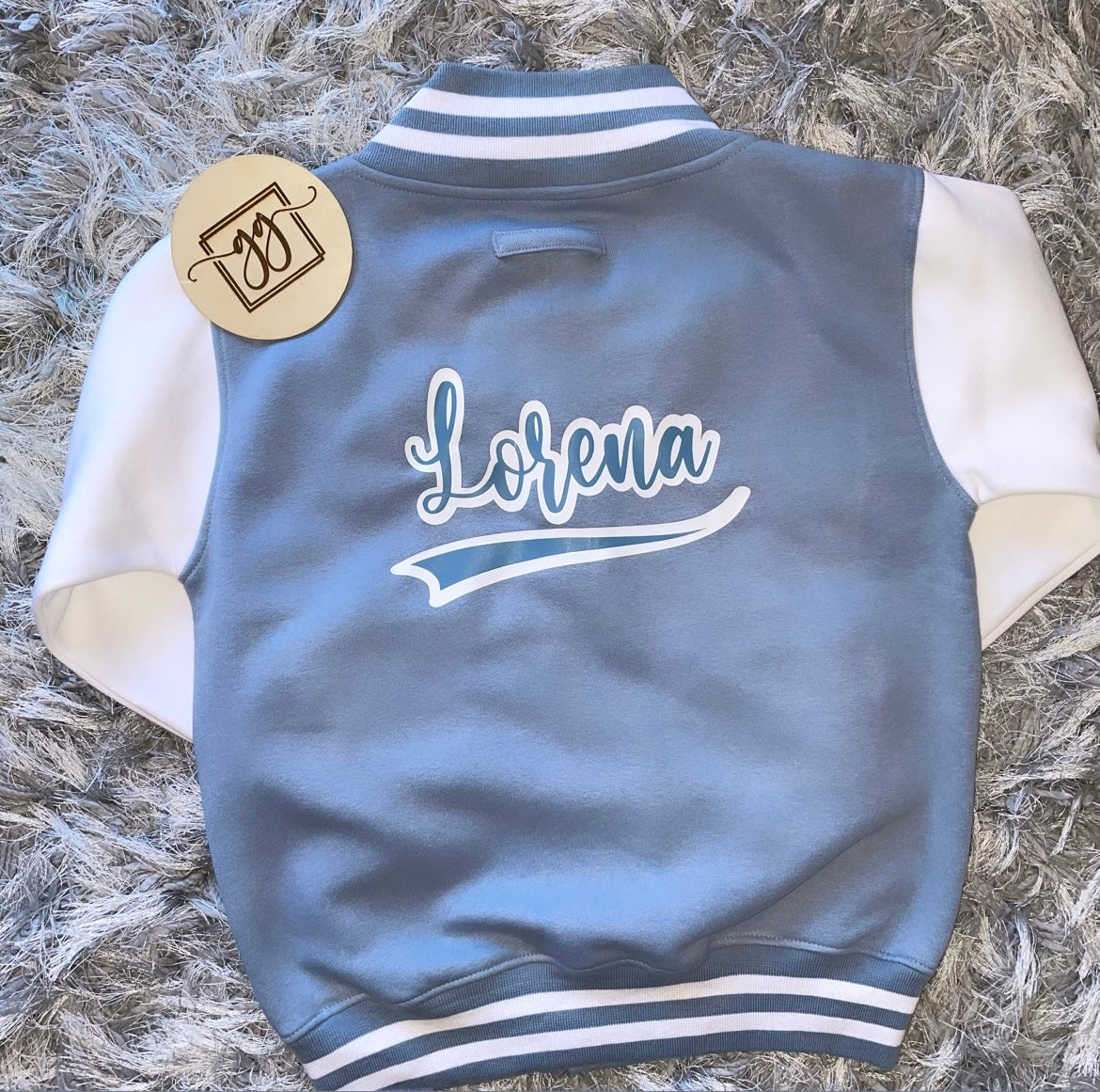 Personalised Swoosh Varsity Jacket