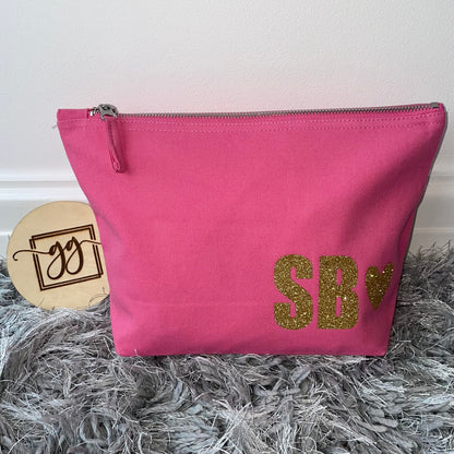Initials Accessory Pouch