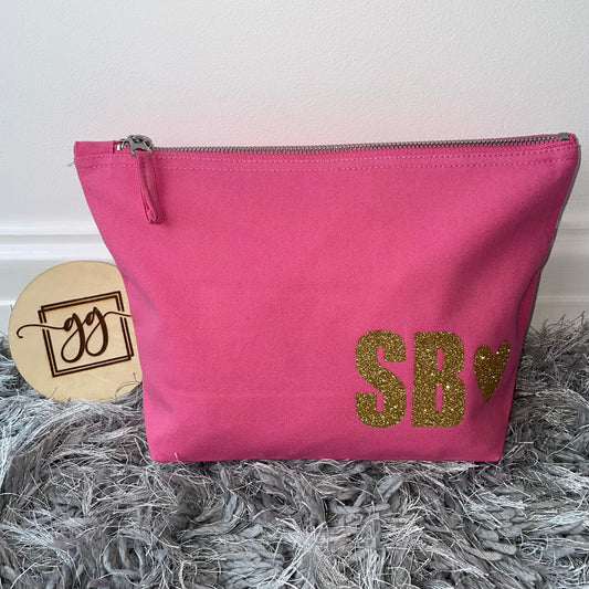 Initials Accessory Pouch