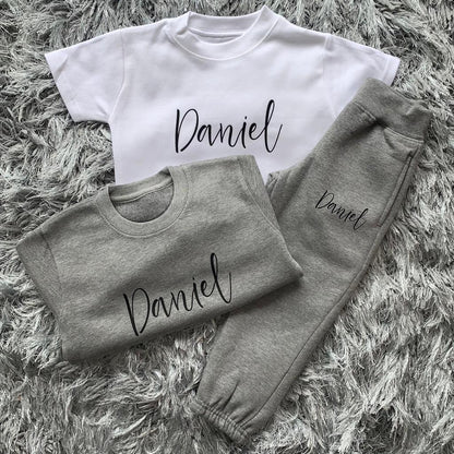 Personalised kids tracksuit